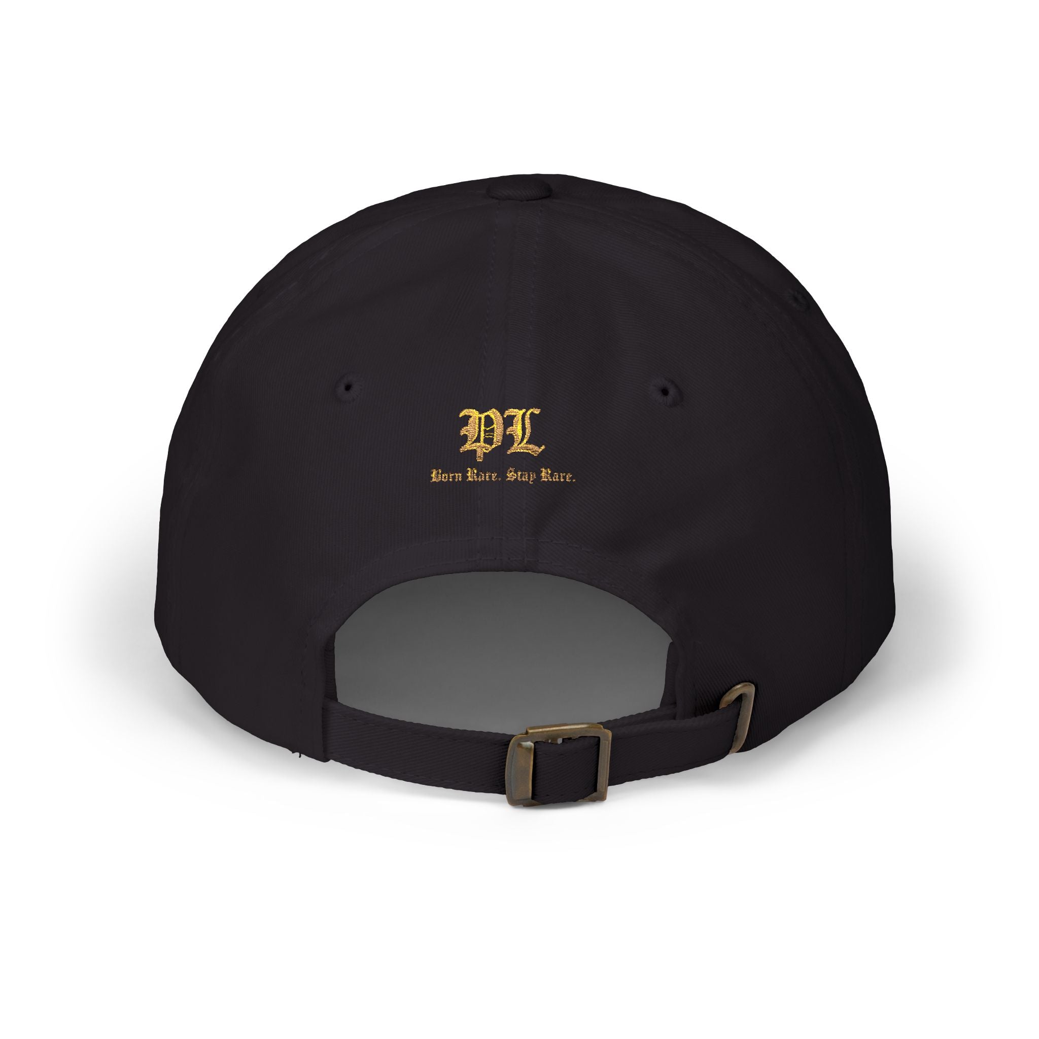 Embroidered Gold Panda luxe Hat