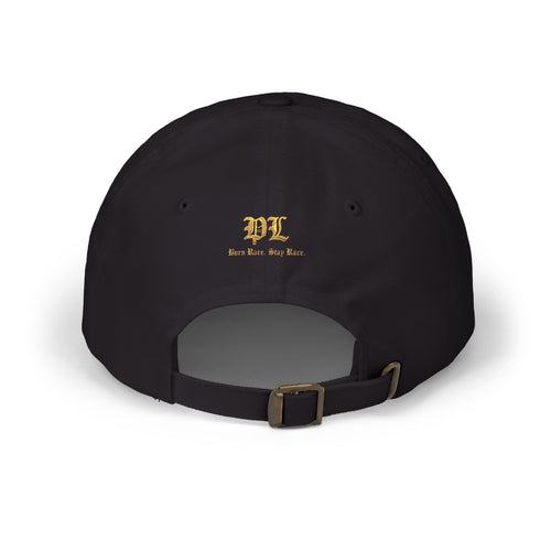 Embroidered Gold Panda luxe Hat