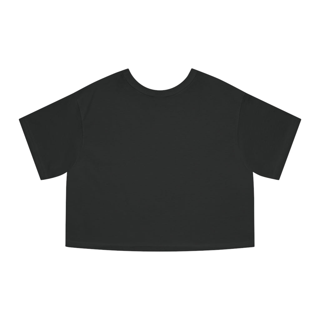Panda Luxe Cropped Tee — Bold Tribal Panda Graphic