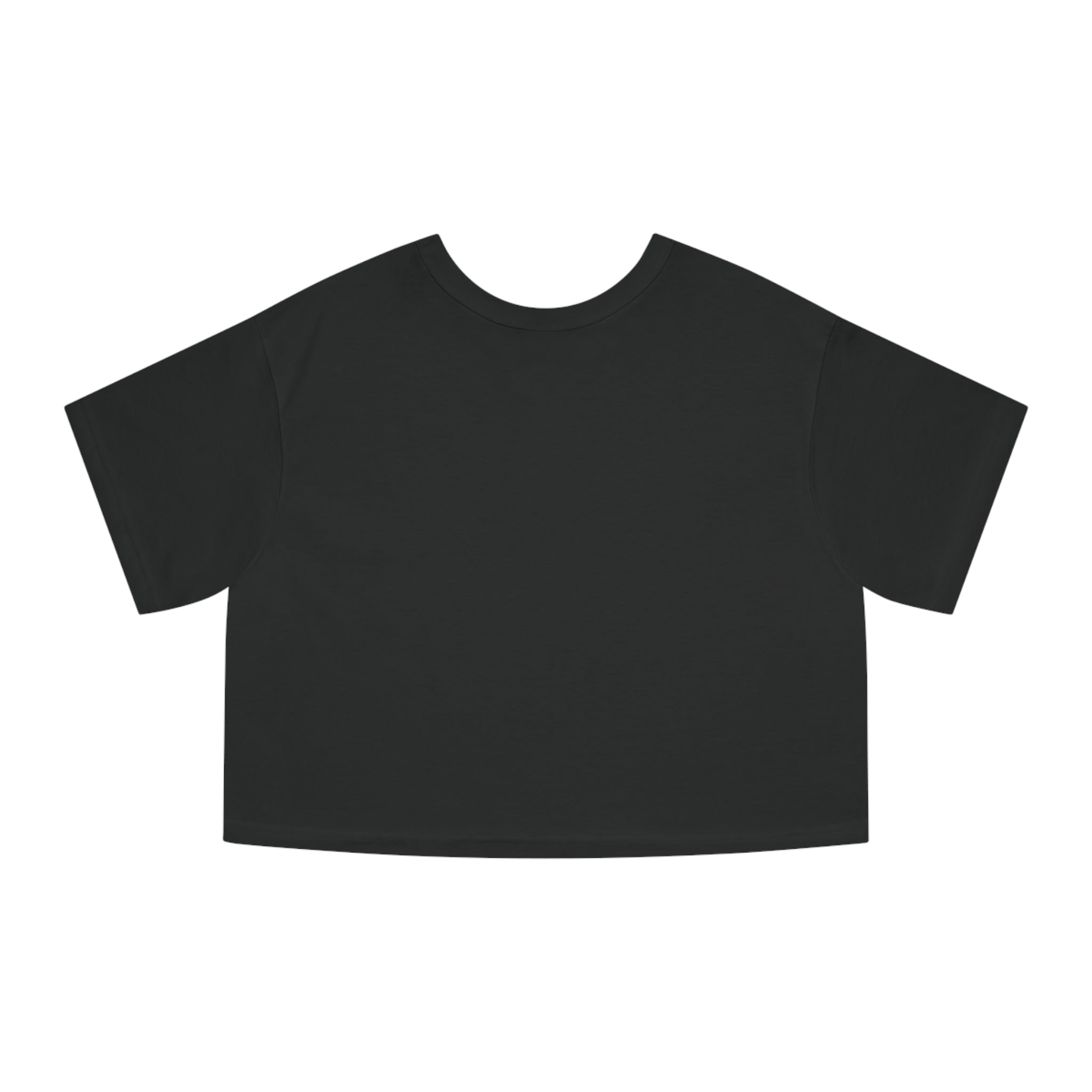 Panda Luxe Cropped Tee — Bold Tribal Panda Graphic