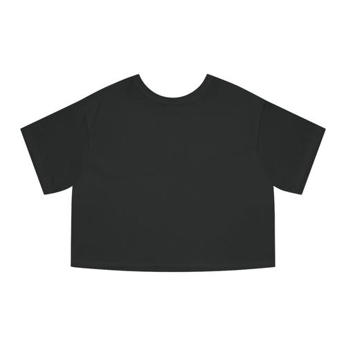 Panda Luxe Cropped Tee — Bold Tribal Panda Graphic